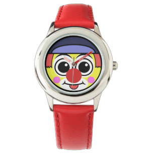 Clowngesicht Armbanduhr