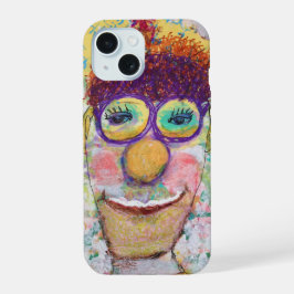 Clowngesicht iPhone 15 Hülle