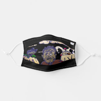 Clowniere Mund-Nasen-Maske Aus Stoff