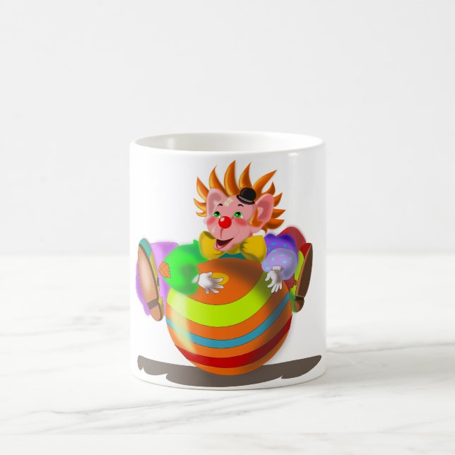 Clownkaffee-Tasse Kaffeetasse (Mittel)
