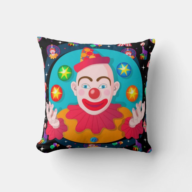 Clownkissen Kissen (Vorderseite)