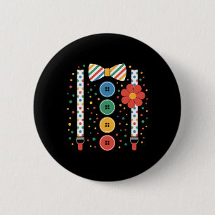 Clownkostüm Button