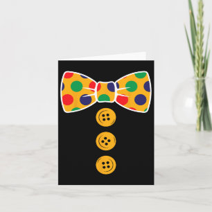 Clownkostüm Halloween Funny Circus Clown Geschenk Karte