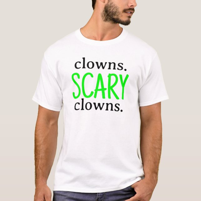 Clowns Beängstigende Clowns Aphantasia aphantasia  T-Shirt (Vorderseite)