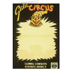 Clowns de cirque de marionnette de gala