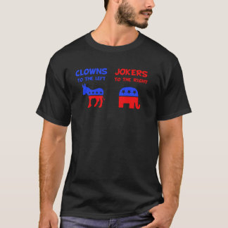 Clowns des Donkey zu den Verlassen Elefanten-Joker T-Shirt