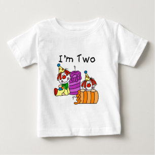 Clowns et bougies de 2èmes T-shirts et cadeaux