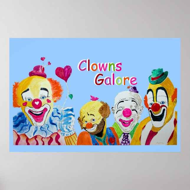 Clowns Galore Poster (Vorne)