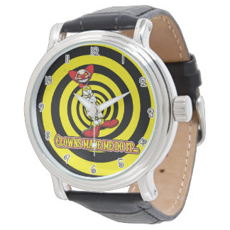 Clowns haben mich dazu gebracht, es zu tun! armbanduhr