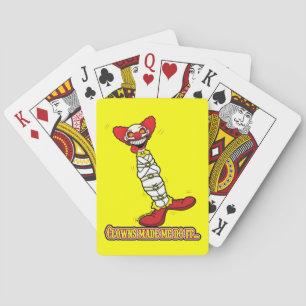 Clowns haben mich dazu gebracht...Spielkarten Spielkarten