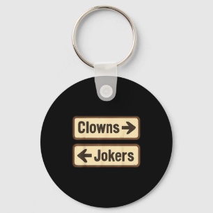 Clowns-Joker Schlüsselanhänger