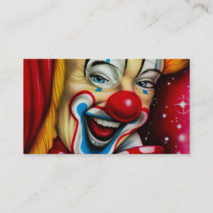 Clowns pour les fêtes d'anniversaire Cartes de vis