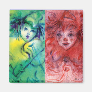 CLOWNS SAMMLUNG / Venezianischer Maskenball Magnet