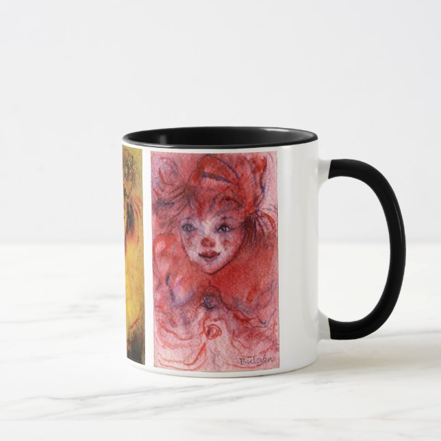 CLOWNS SAMMLUNG / Venezianischer Masquearde Ball Tasse (Rechts)