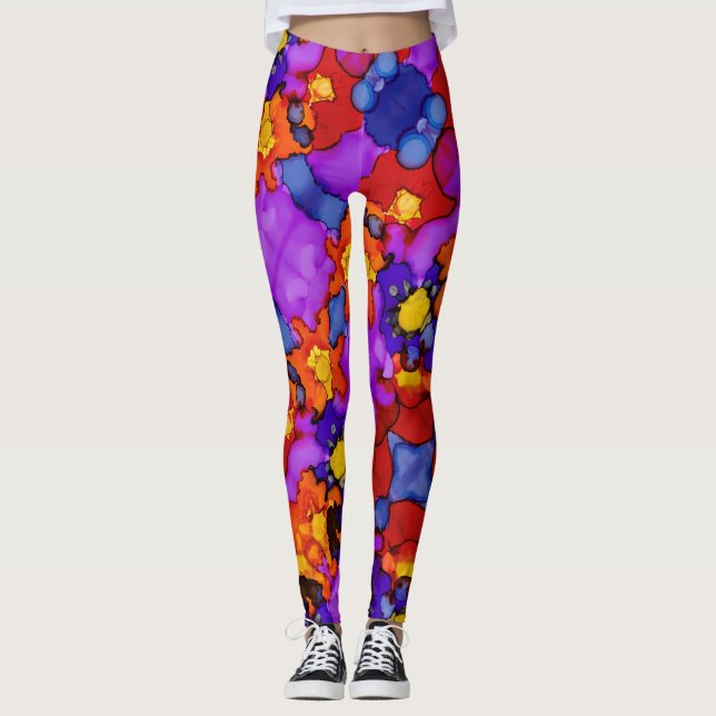 Clowns-Show Leggings (Vorderseite)