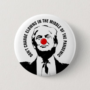 Clowns und die Pandemie Button