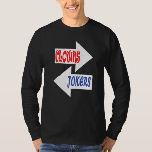Clowns und Joker Retro T-Shirt