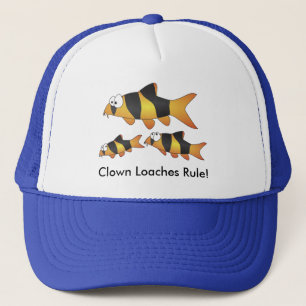 Clownschmerleregel! - coole Fischkappe Truckerkappe