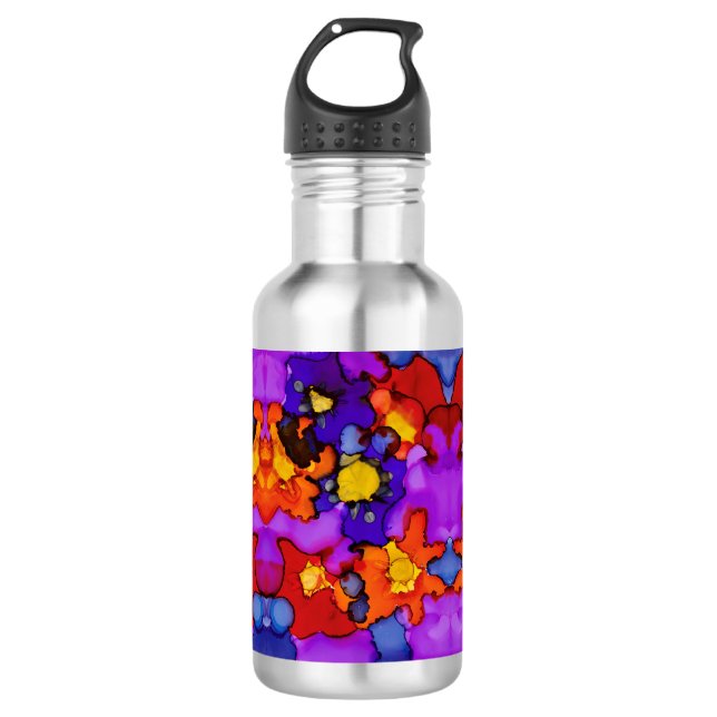 Clownshow Edelstahlflasche (Vorderseite)