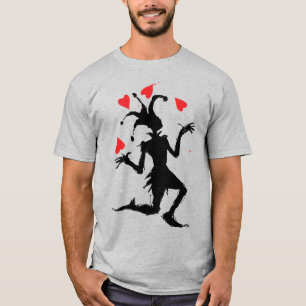 Clownspiel mit Herz T-Shirt