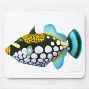 ClownTriggerfish Mousepad