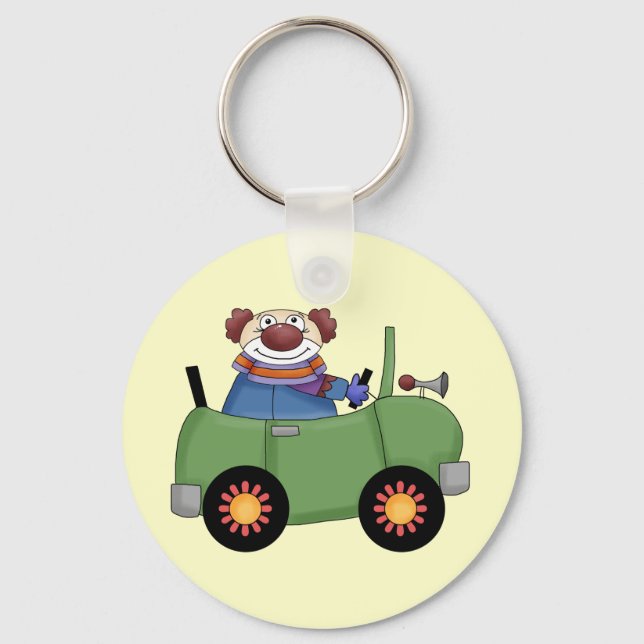 Clownwagen Schlüsselanhänger (Vorderseite)