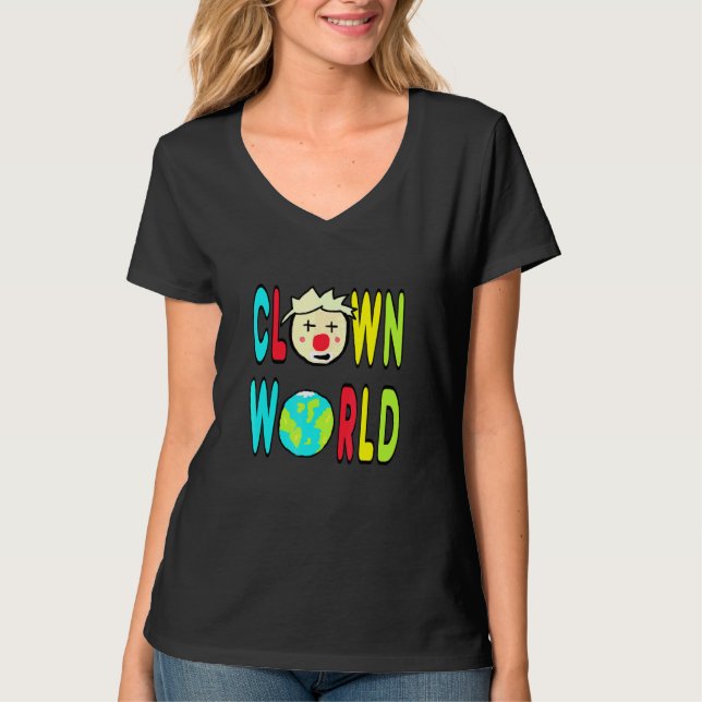 Clownwelt T-Shirt (Vorderseite)