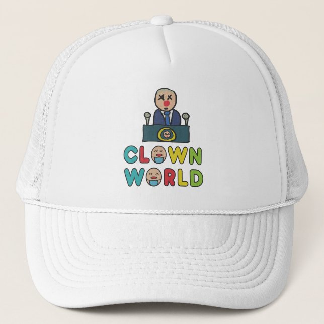 Clownwelt Truckerkappe (Vorderseite)