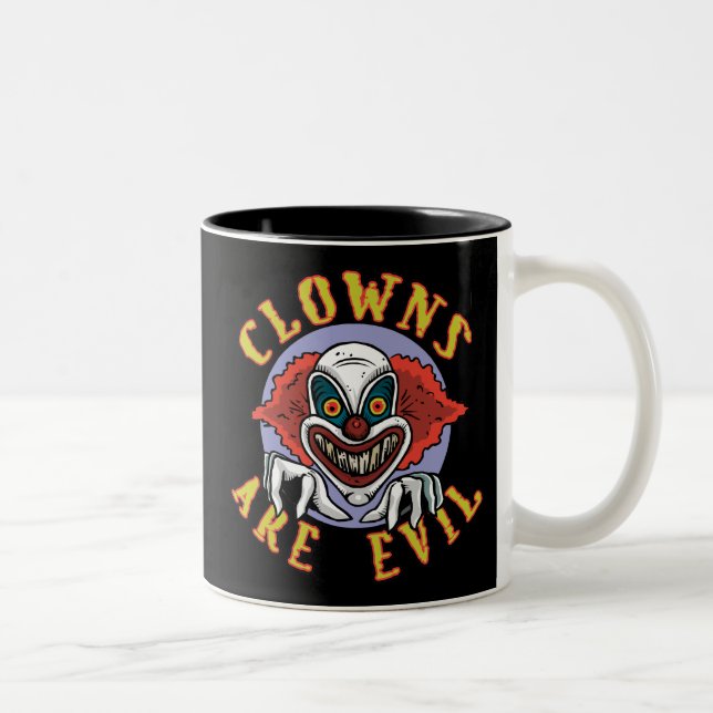 Clows sind schlechte Zwei-Ton Tasse (Rechts)