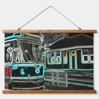 CLRV Neon à stn 91x66cm Tapisserie murale découpée