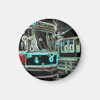 CLRV Neon à stn Circle Magnet
