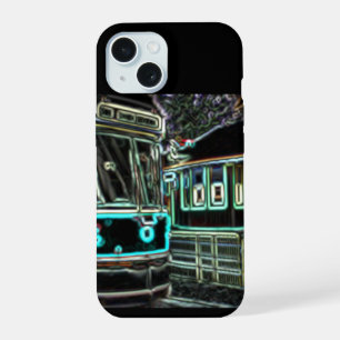 CLRV Neon à stn iPhone 15 Téléphone Case
