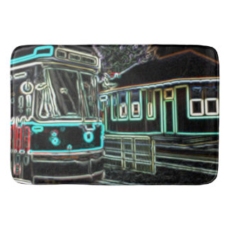 CLRV Neon at stn Large Bath Mat Badematte
