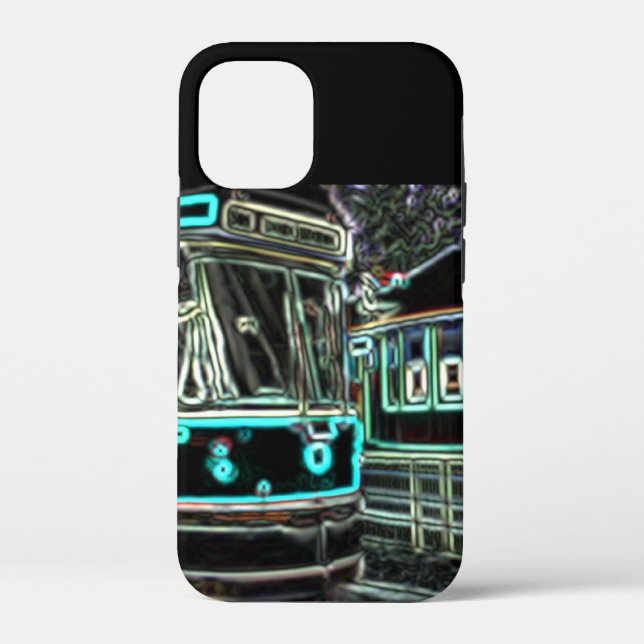 CLRV Neon auf stn iPhone 12 Mini-Phone Case (Rückseite)