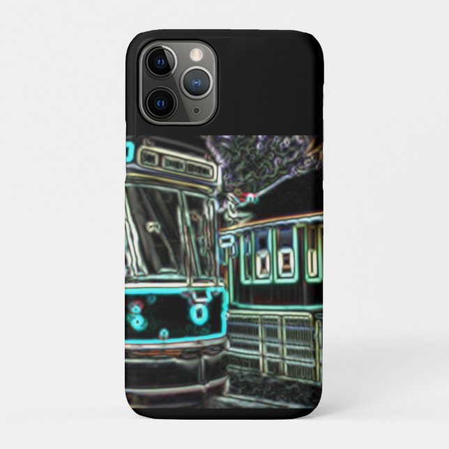 CLRV Neon bei stn iPhone 11 Pro Gehäuse Case-Mate iPhone Hülle (Rückseite)