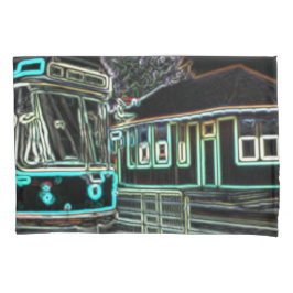 CLRV Neon stn Standard Size Pillowcase Kissenbezug