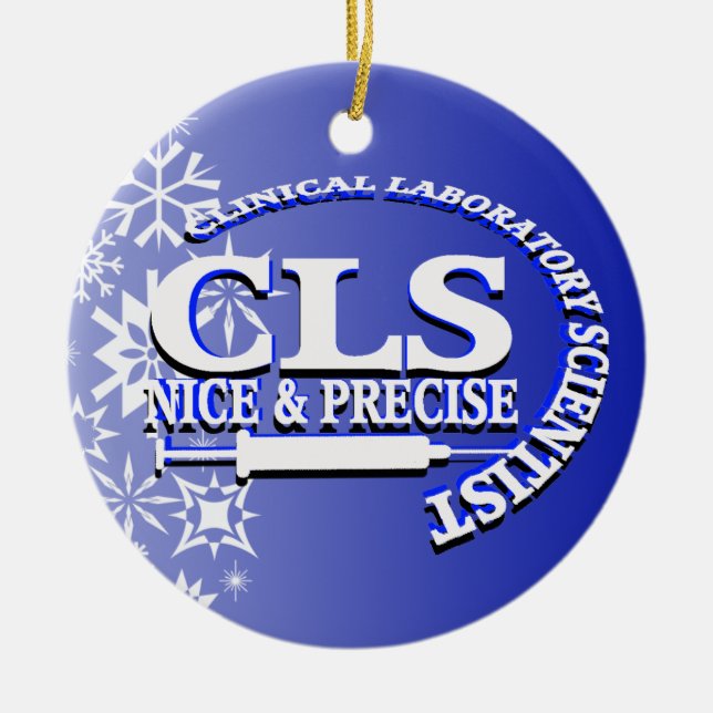 CLS CHRISTMAS ORNAMENT NICE UND PRECISE LABOR (Vorne)