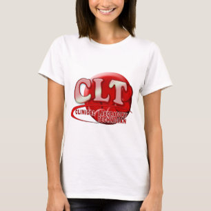 CLT KLINISCHES LABORTECHNISCHES SCHWOOSH-LOGO T-Shirt