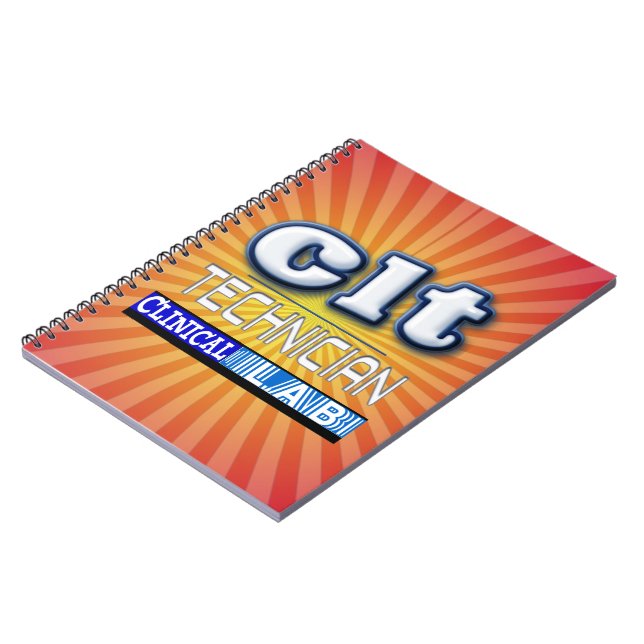 CLT-LOGO - KLINISCHE LABORTECHNIK NOTIZBLOCK (Linke Seite)