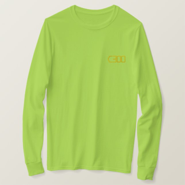 CLUB 300 BESTICKTES LANGARMSHIRT (Design vorne)