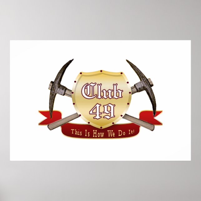Club 49 24x36 Poster (Vorne)