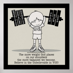 Club BITUB - ausgewogener (mit Grenzen) Poster