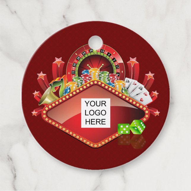Club Casino Geschenkanhänger (Vorderseite)
