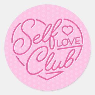Club Coeur Coeur Classic Round Sticker
