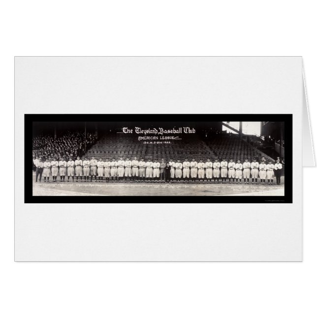 Club de baseball Ohio Photo 1922 (Devant horizontal)
