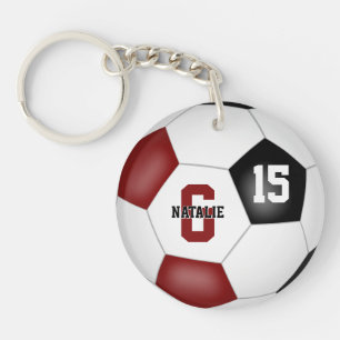 club de football noir de maroon couleurs filles ga