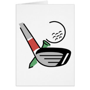 Club de golf, boule, et T-shirts et cadeaux de
