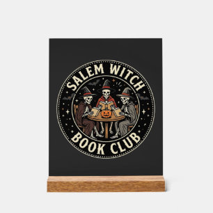 Club de lecture de sorcières de Salem Halloween Dé