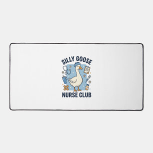 Club de l'infirmière oie idiote Création vectoriel