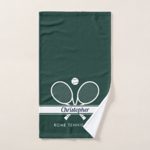 Club de tennis personnalisé Nom Dark Green